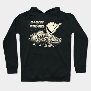 Drawing retro Vintage 80s and 90s Sleep Peacefully in the Sky Hoodie